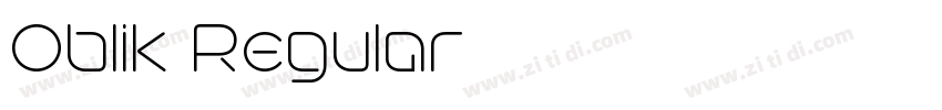 Oblik Regular字体转换 Oblik Regular字体转换